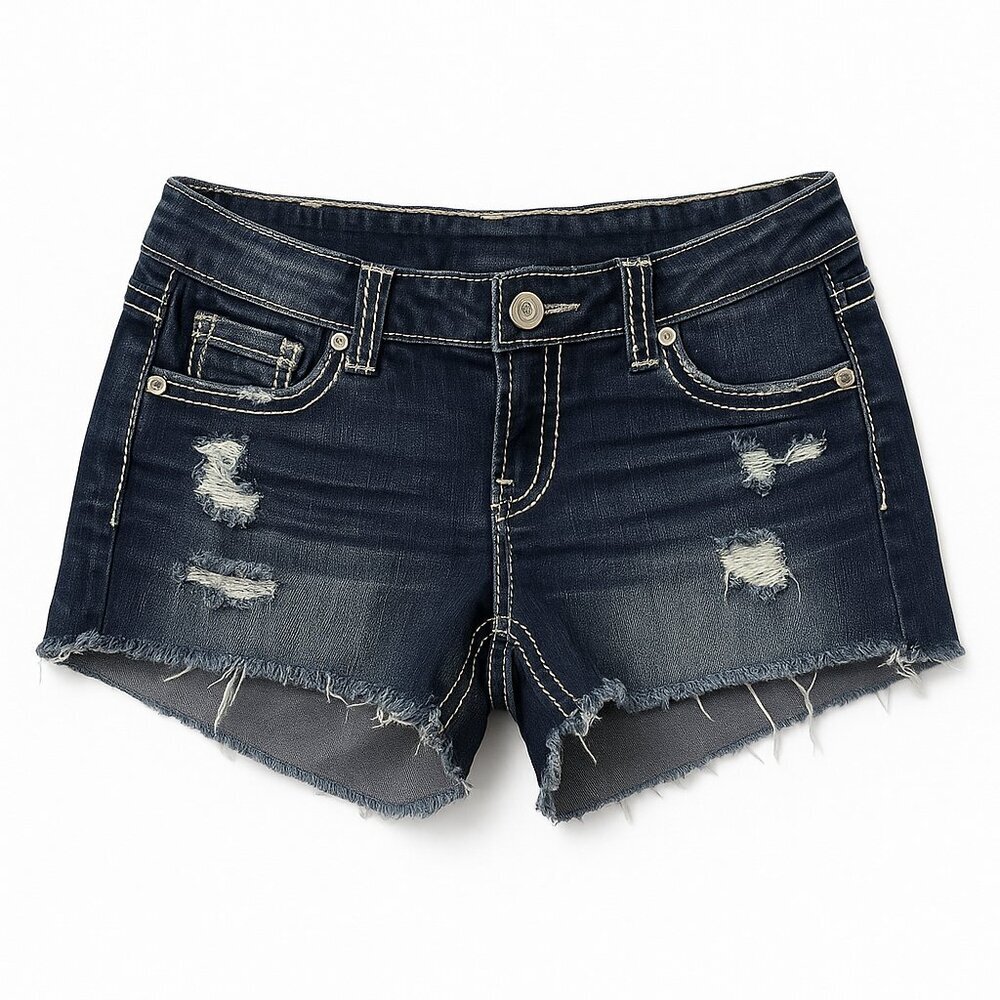 Rue21 Distressed Denim Cutoff Shorts – Size 13/14